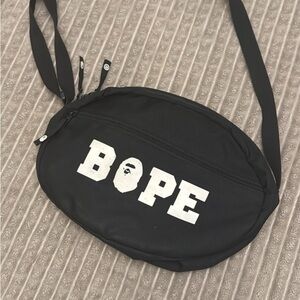 BAPE Black Crossbody Bag